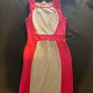 Pink Fitted Dress